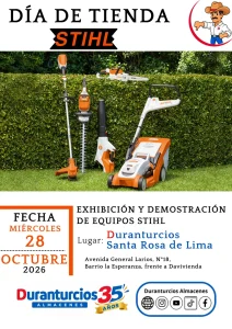 Afiche: Día de tienda STIHL